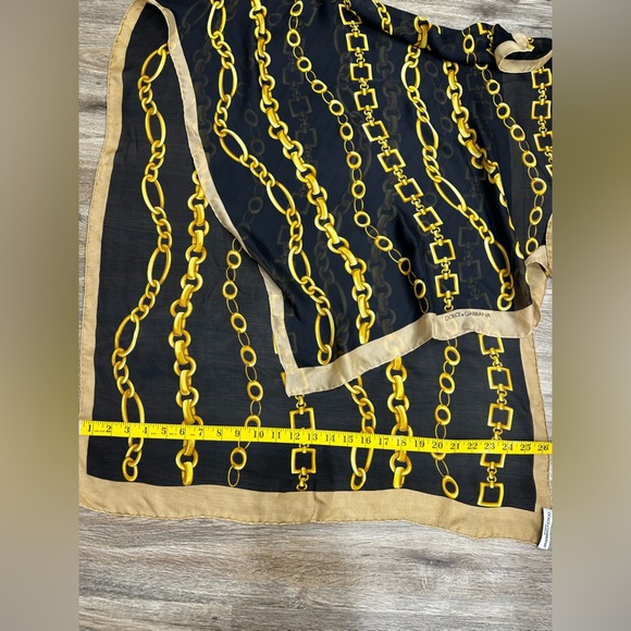 Authentic Dolce & Gabbana Silk Scarf - Picture 8 of 10